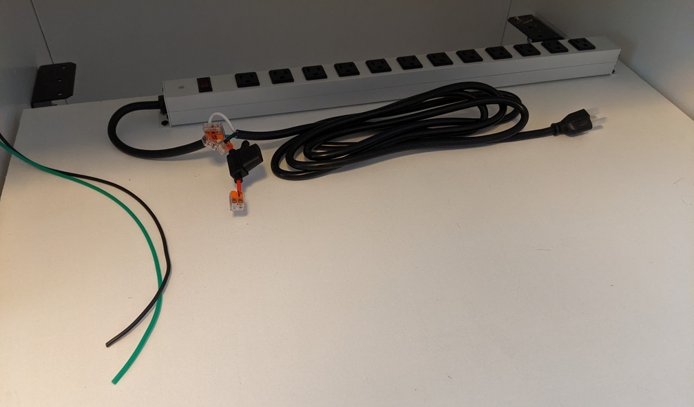 Power strip assembly