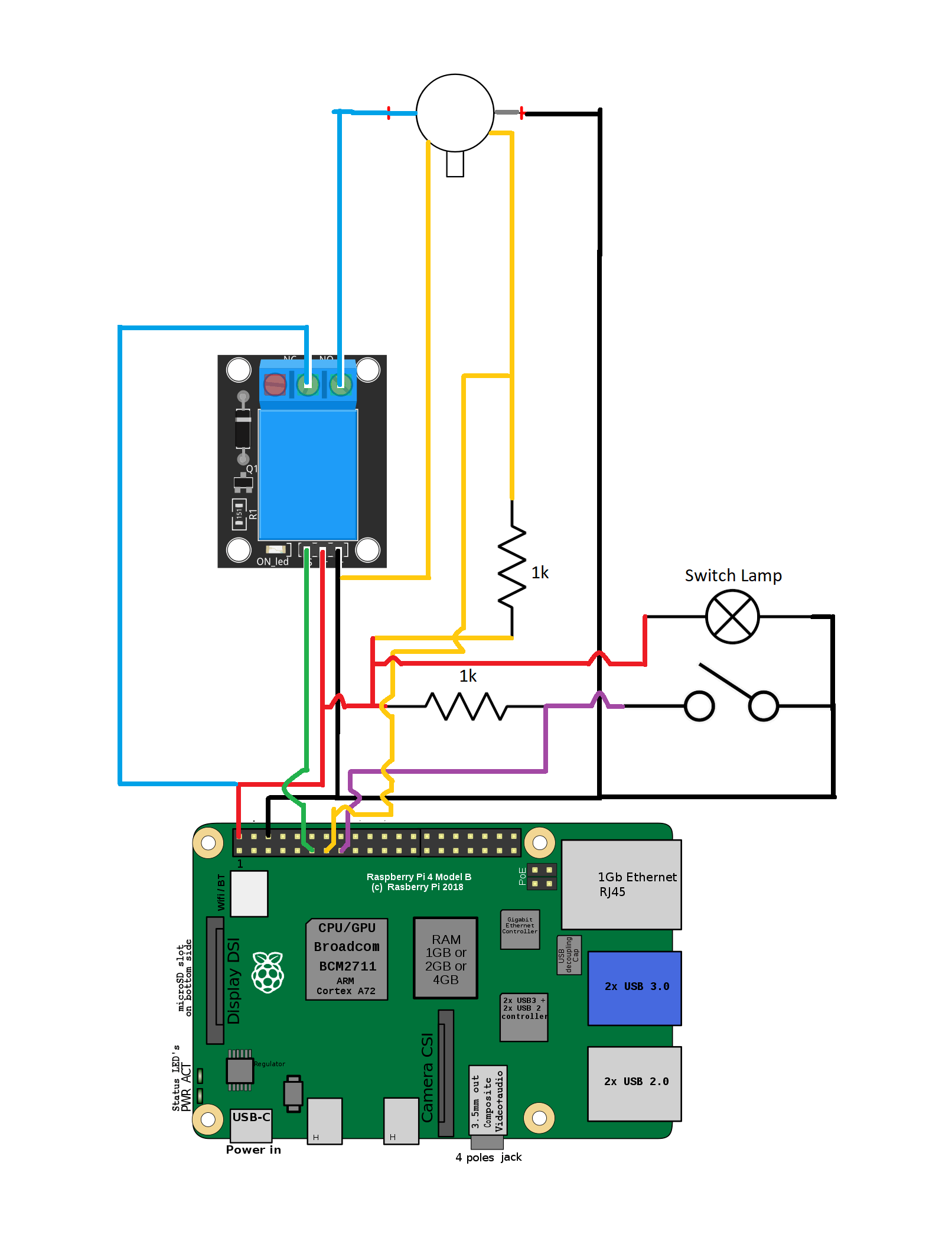 MS Paint Circuit Diagram